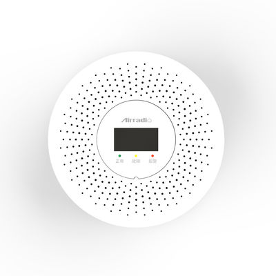 Multifunctional 90mm Natural Gas Alarm Detector CE ROHS Sound Light Message Triple Alarm