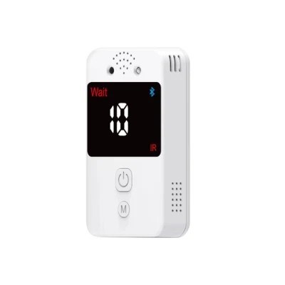 Wall Mounted Bracket Alcohol Detector Blowing Air Check Bluetooth Connection APP