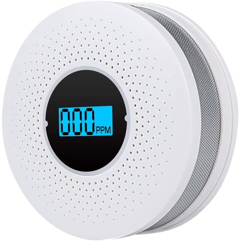 Stand Alone Smoke CO 2 In 1 Combined Detector Approved EN50291 EN14604