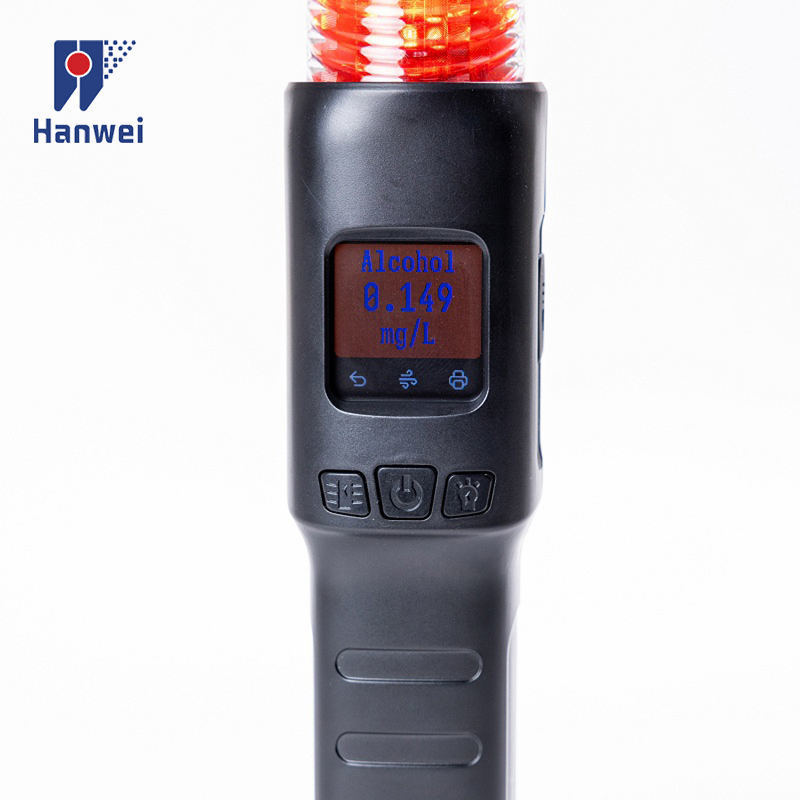 Portable Breath Alcohol Tester Compliant Wireless Alcohol Breath Analyzer for Traffic Screening