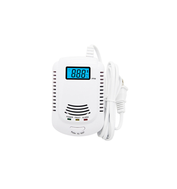 7% LEL Flammable LPG CO Natural Gas Alarm Detector For Apartment